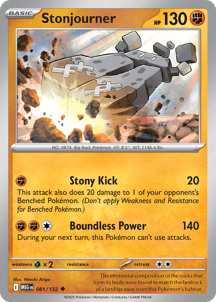 Stonjourner, kortbilde fra pokemontcg.io