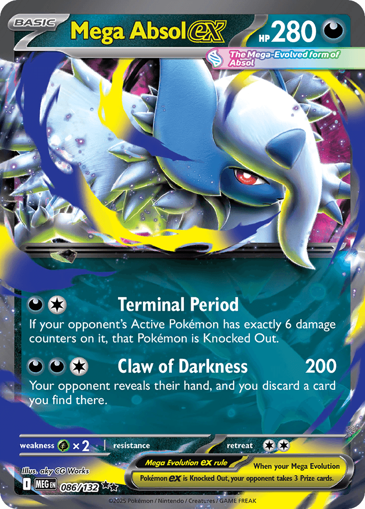 Mega Absol ex, kortbilde fra pokemontcg.io