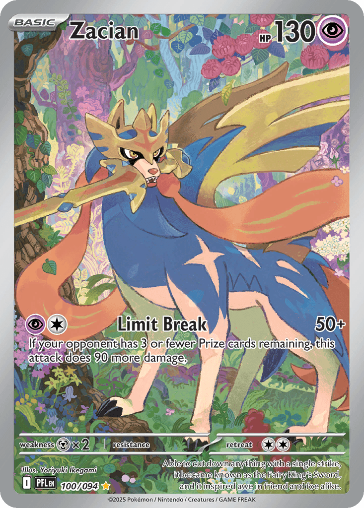 Zacian, kortbilde fra pokemontcg.io