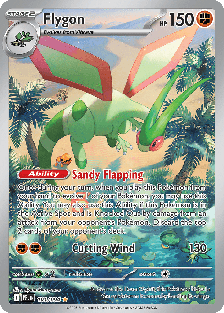 Flygon, kortbilde fra pokemontcg.io