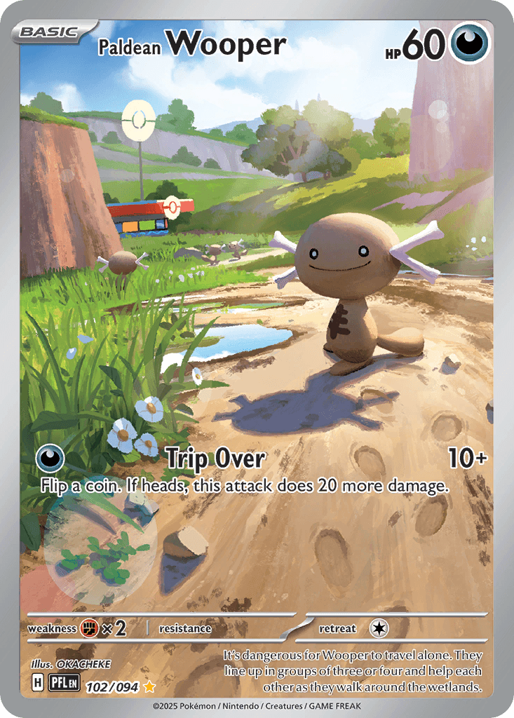 Paldean Wooper, kortbilde fra pokemontcg.io