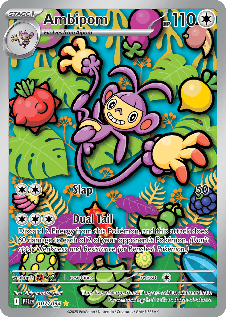 Ambipom, kortbilde fra pokemontcg.io