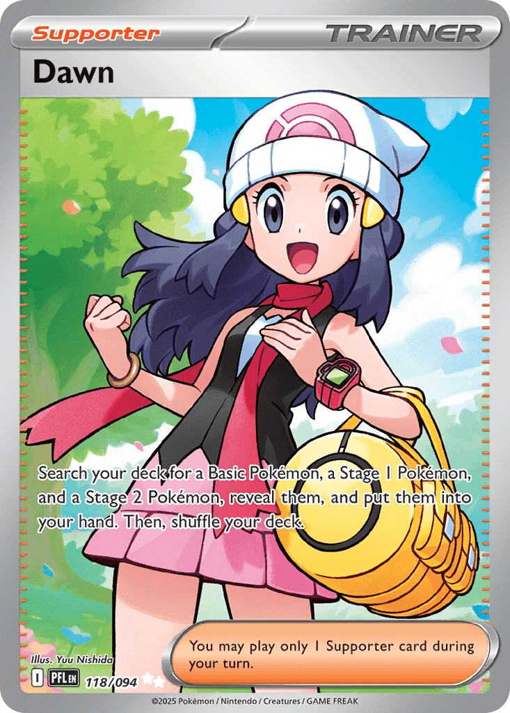 Dawn, kortbilde fra pokemontcg.io