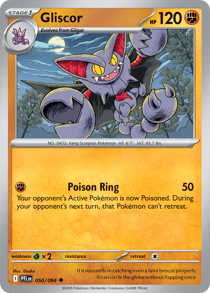 Gliscor, kortbilde fra pokemontcg.io