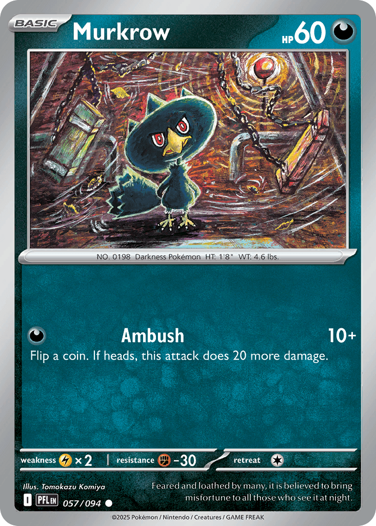 Murkrow, kortbilde fra pokemontcg.io