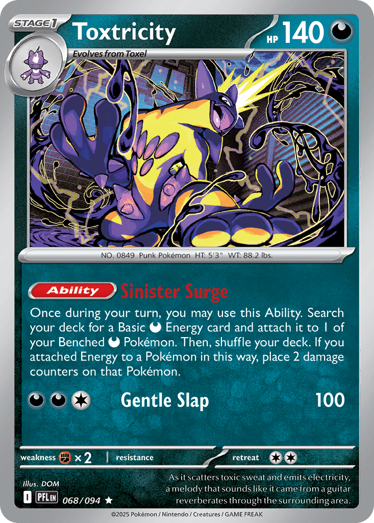 Toxtricity, kortbilde fra pokemontcg.io