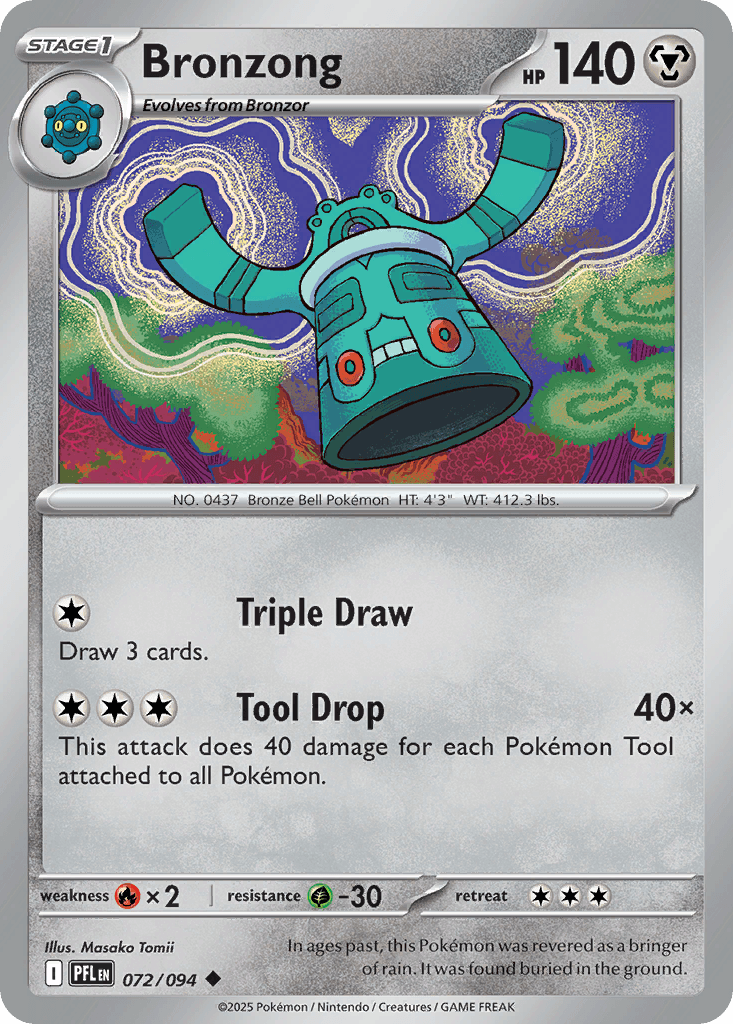Bronzong, kortbilde fra pokemontcg.io