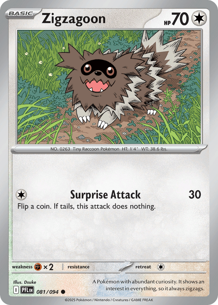 Zigzagoon, kortbilde fra pokemontcg.io