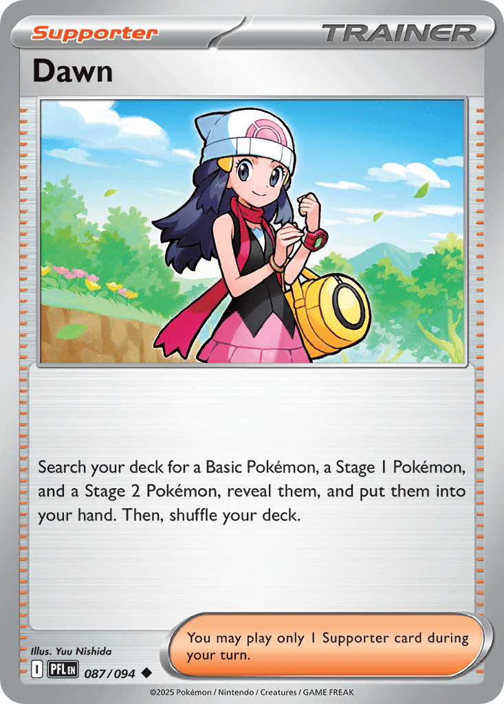 Dawn, kortbilde fra pokemontcg.io