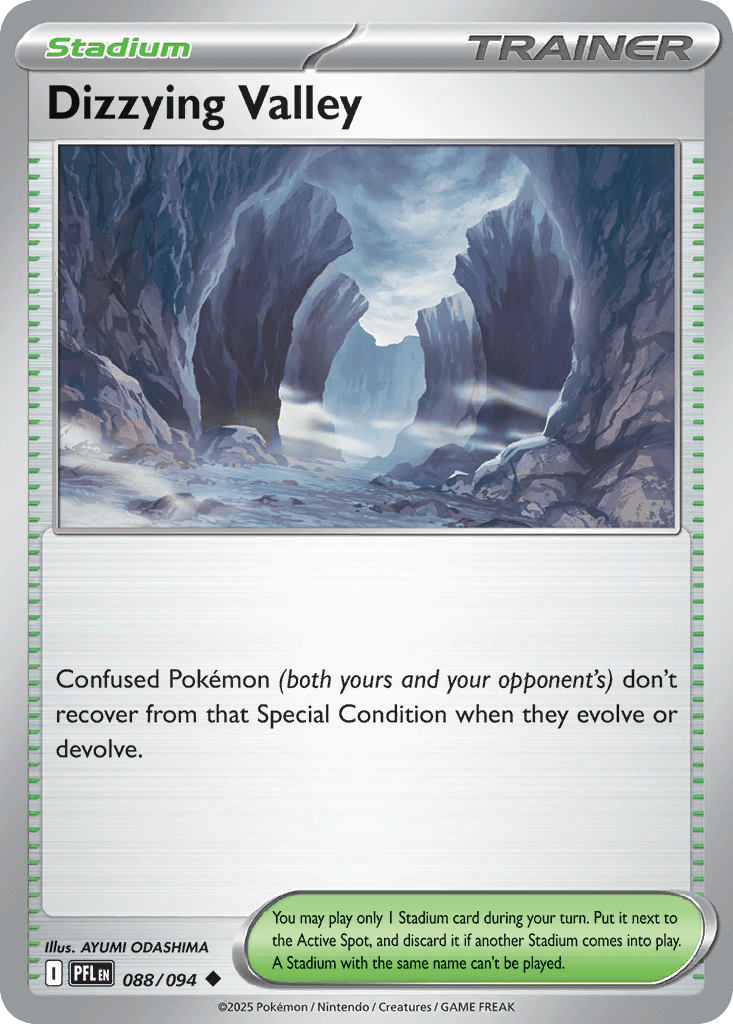 Dizzying Valley, kortbilde fra pokemontcg.io
