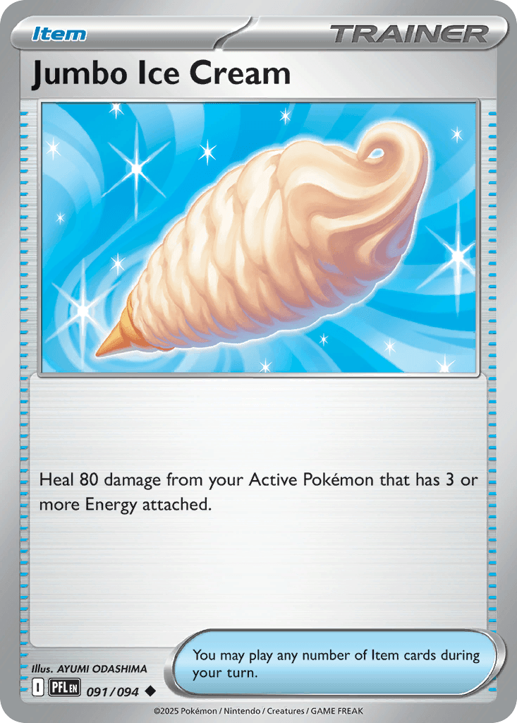 Jumbo Ice Cream, kortbilde fra pokemontcg.io