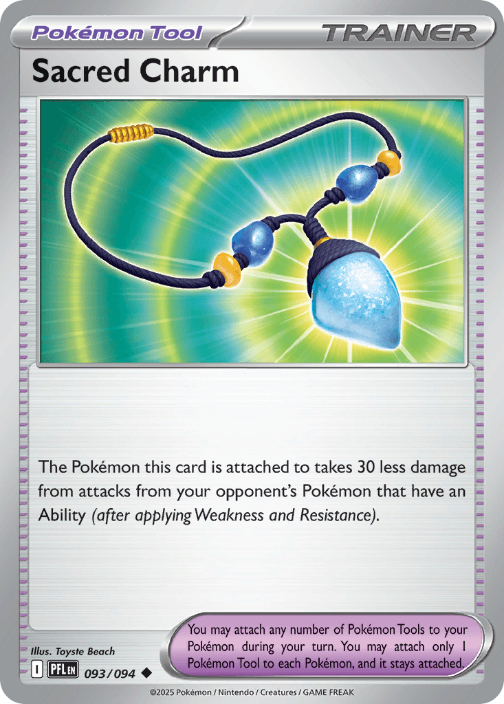 Sacred Charm, kortbilde fra pokemontcg.io