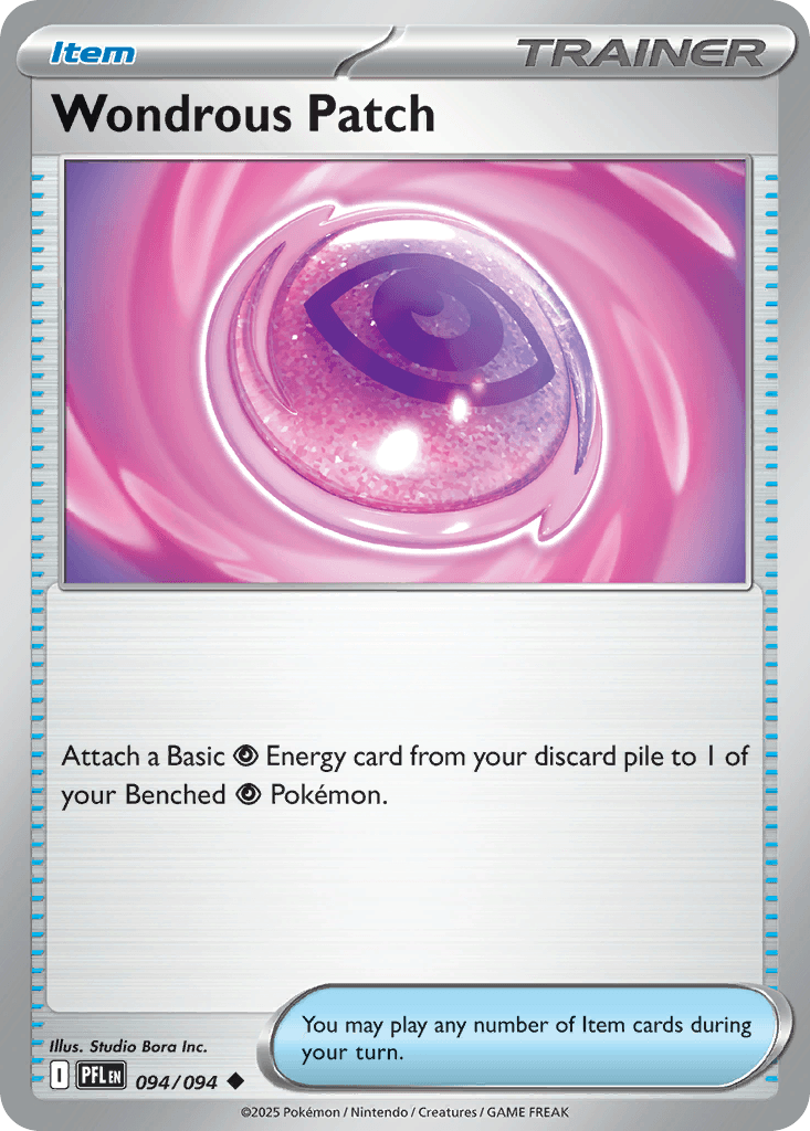 Wondrous Patch, kortbilde fra pokemontcg.io