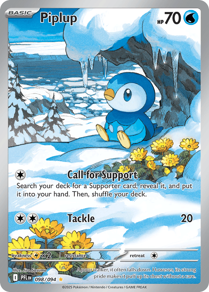 Piplup, kortbilde fra pokemontcg.io