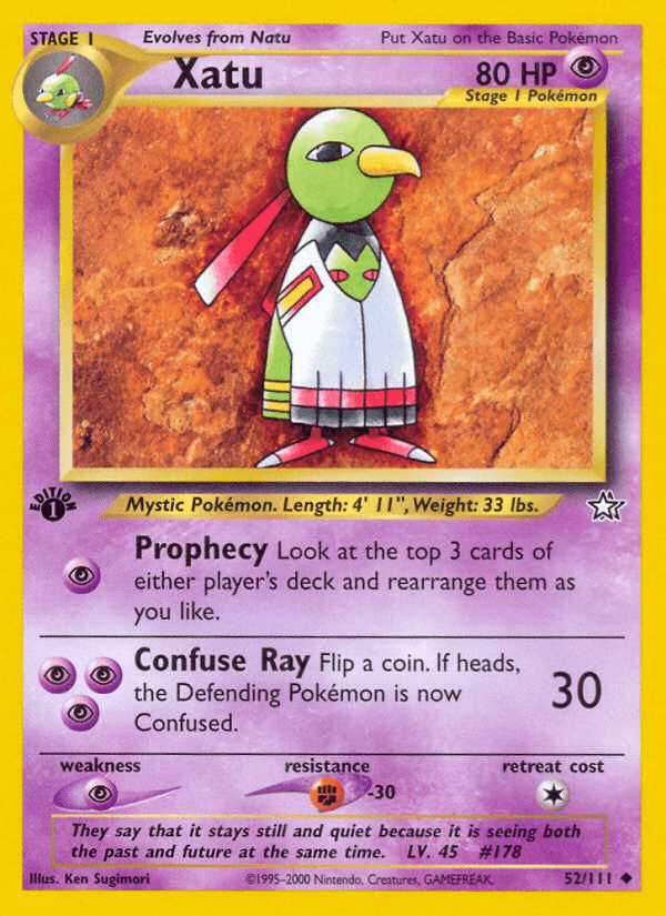 Xatu, kortbilde fra pokemontcg.io