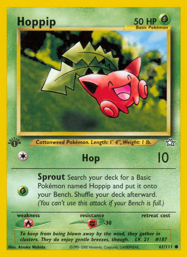 Hoppip, kortbilde fra pokemontcg.io
