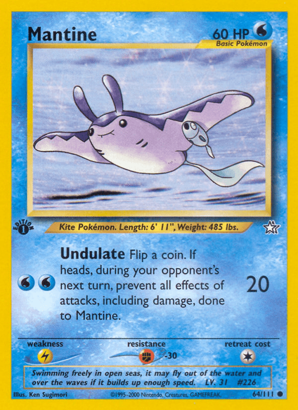 Mantine, kortbilde fra pokemontcg.io