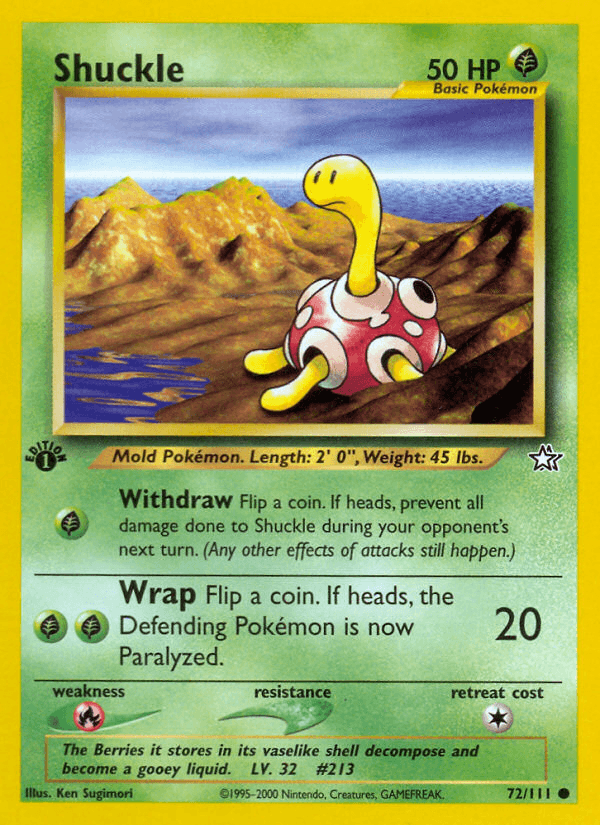 Shuckle, kortbilde fra pokemontcg.io