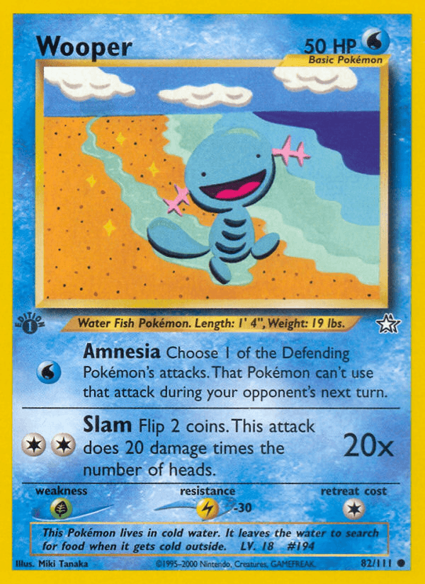 Wooper, kortbilde fra pokemontcg.io