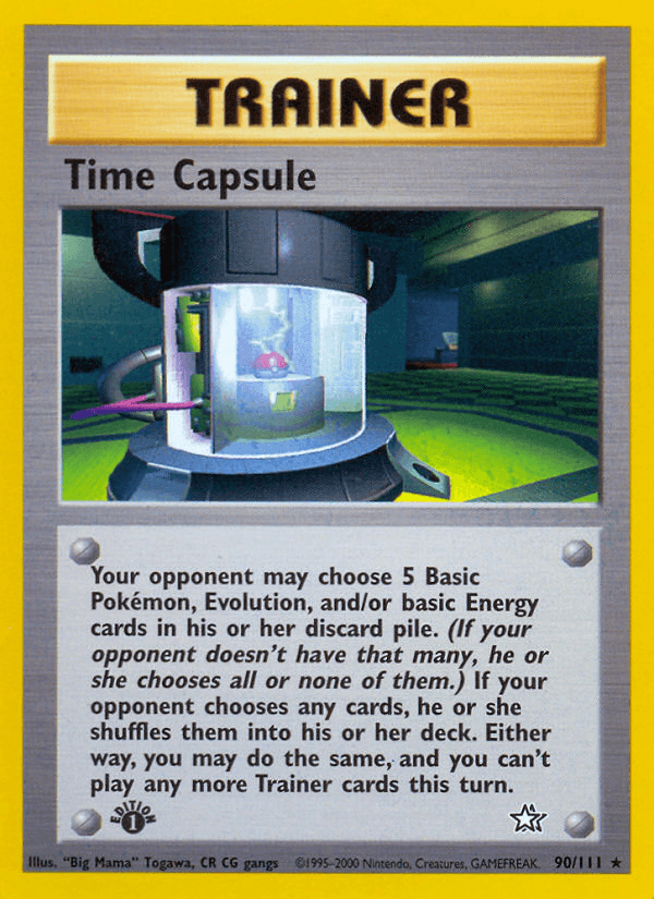 Time Capsule, kortbilde fra pokemontcg.io