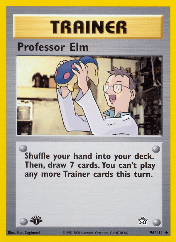 Professor Elm, kortbilde fra pokemontcg.io