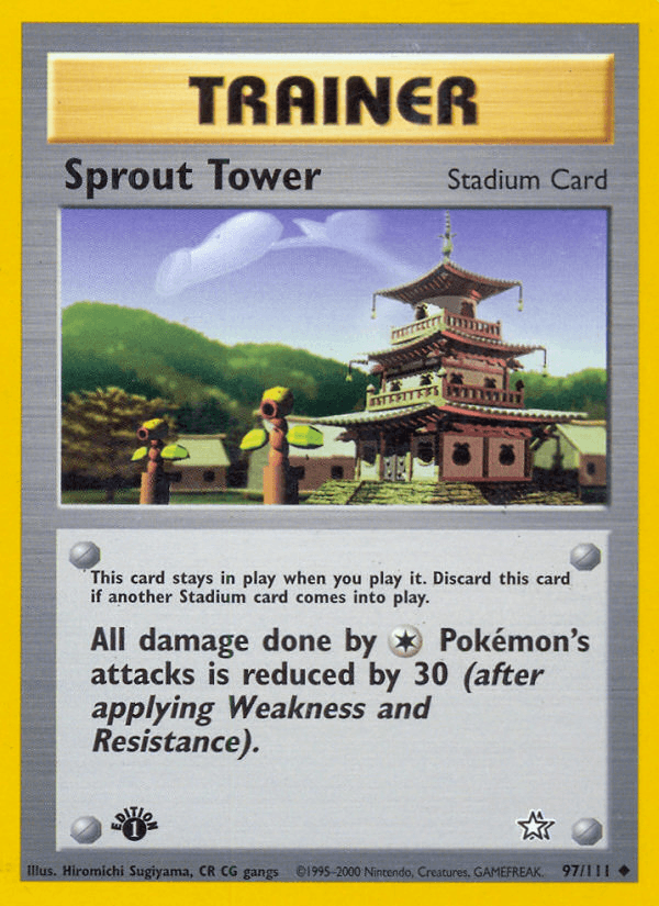 Sprout Tower, kortbilde fra pokemontcg.io