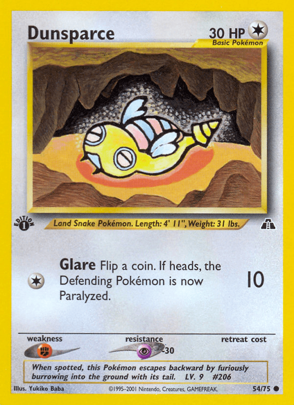 Dunsparce, kortbilde fra pokemontcg.io