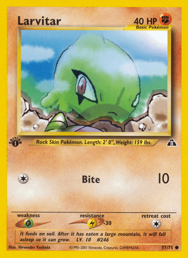 Larvitar, kortbilde fra pokemontcg.io