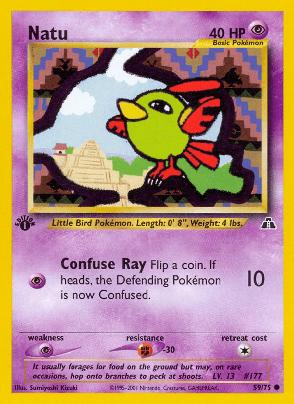 Natu, kortbilde fra pokemontcg.io