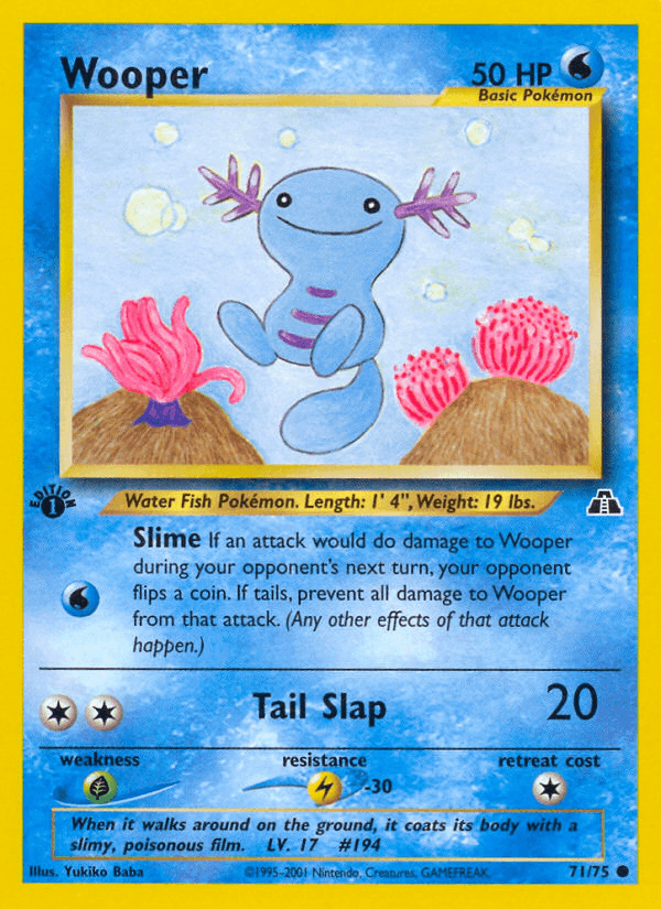 Wooper, kortbilde fra pokemontcg.io