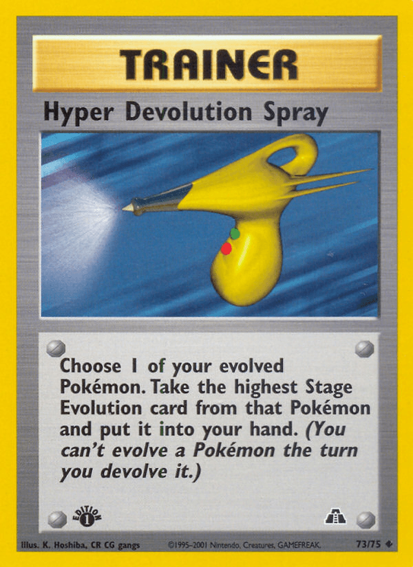 Hyper Devolution Spray, kortbilde fra pokemontcg.io