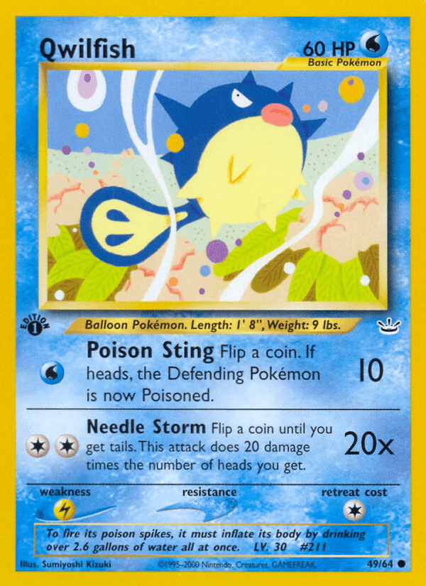 Qwilfish, kortbilde fra pokemontcg.io