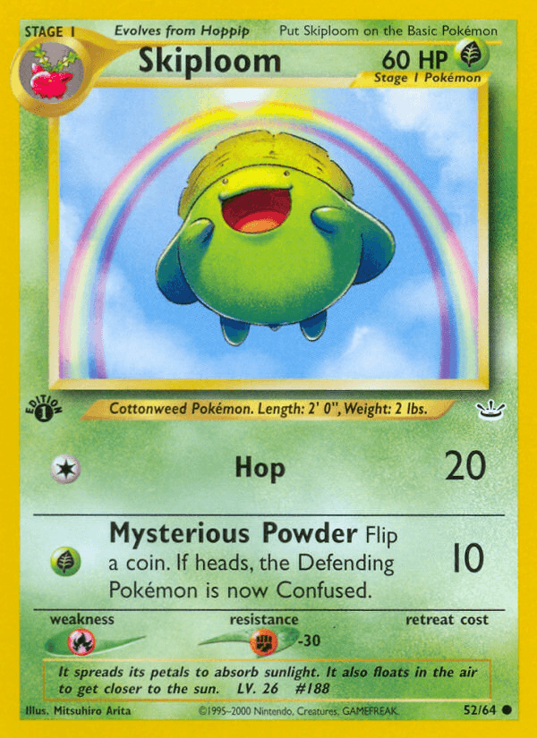 Skiploom, kortbilde fra pokemontcg.io