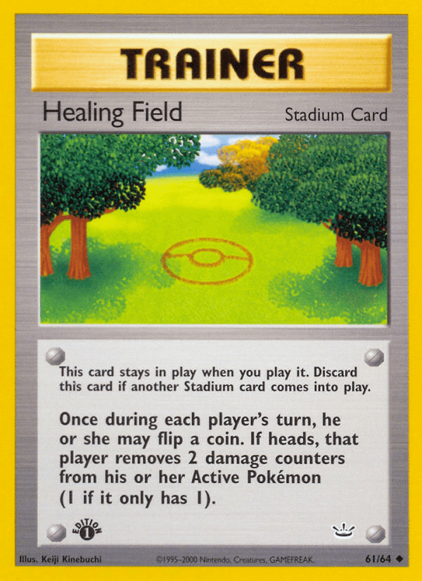 Healing Field, kortbilde fra pokemontcg.io