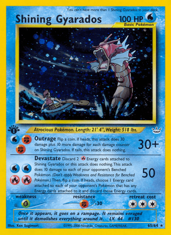 Shining Gyarados, kortbilde fra pokemontcg.io