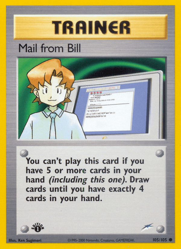 Mail from Bill, kortbilde fra pokemontcg.io