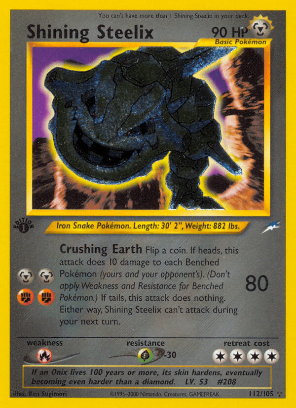 Shining Steelix, kortbilde fra pokemontcg.io