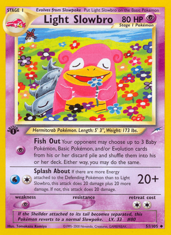 Light Slowbro, kortbilde fra pokemontcg.io