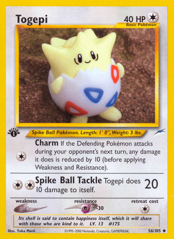 Togepi, kortbilde fra pokemontcg.io