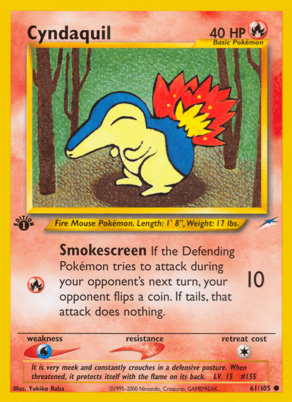Cyndaquil, kortbilde fra pokemontcg.io