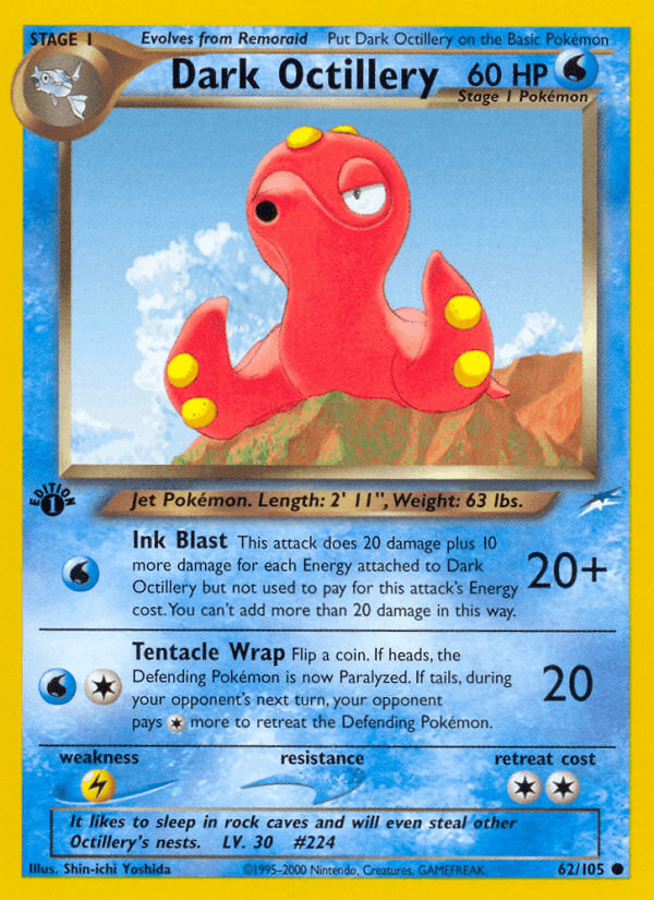 Dark Octillery, kortbilde fra pokemontcg.io