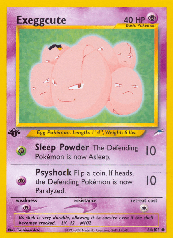 Exeggcute, kortbilde fra pokemontcg.io