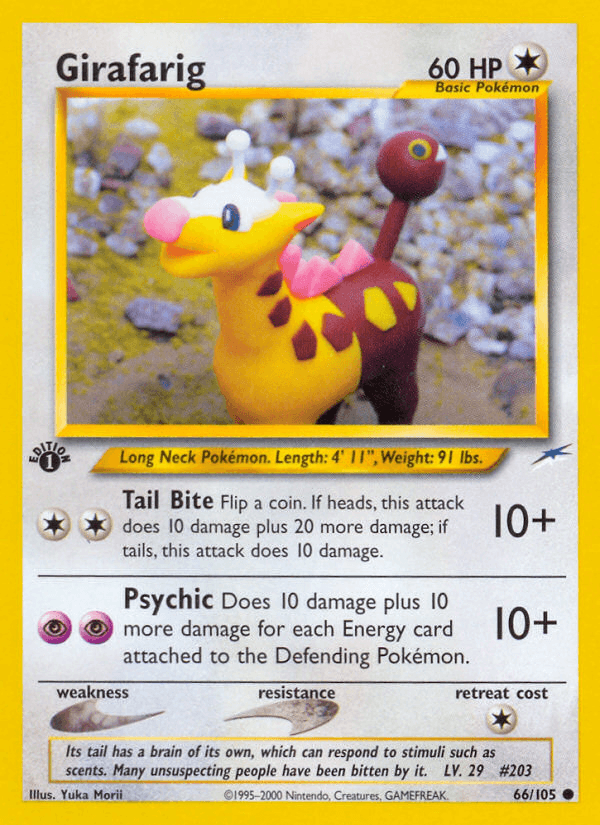 Girafarig, kortbilde fra pokemontcg.io