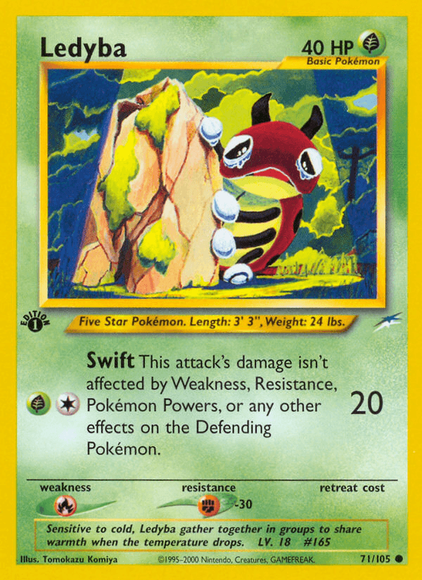 Ledyba, kortbilde fra pokemontcg.io