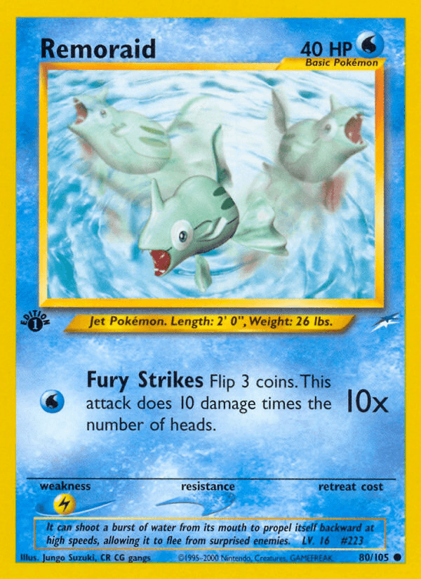 Remoraid, kortbilde fra pokemontcg.io