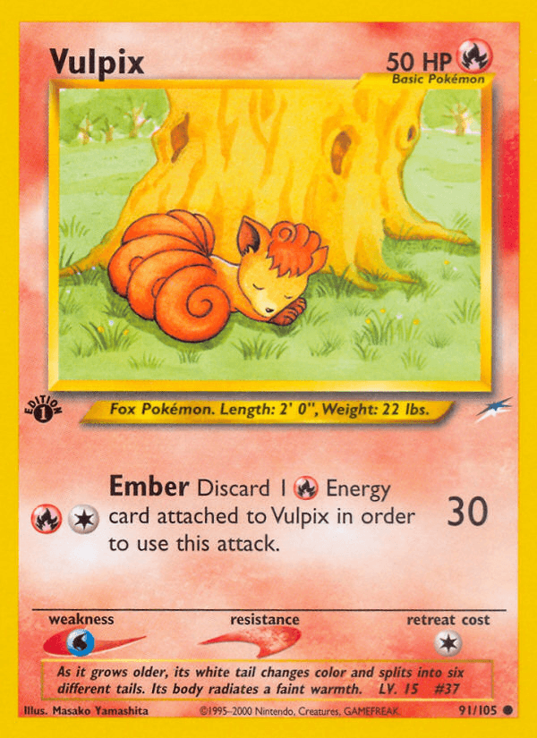 Vulpix, kortbilde fra pokemontcg.io