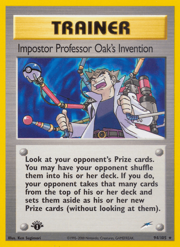 Impostor Professor Oak's Invention, kortbilde fra pokemontcg.io