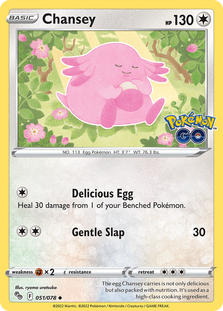 Chansey, kortbilde fra pokemontcg.io