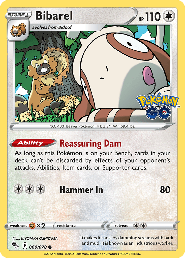Bibarel, kortbilde fra pokemontcg.io