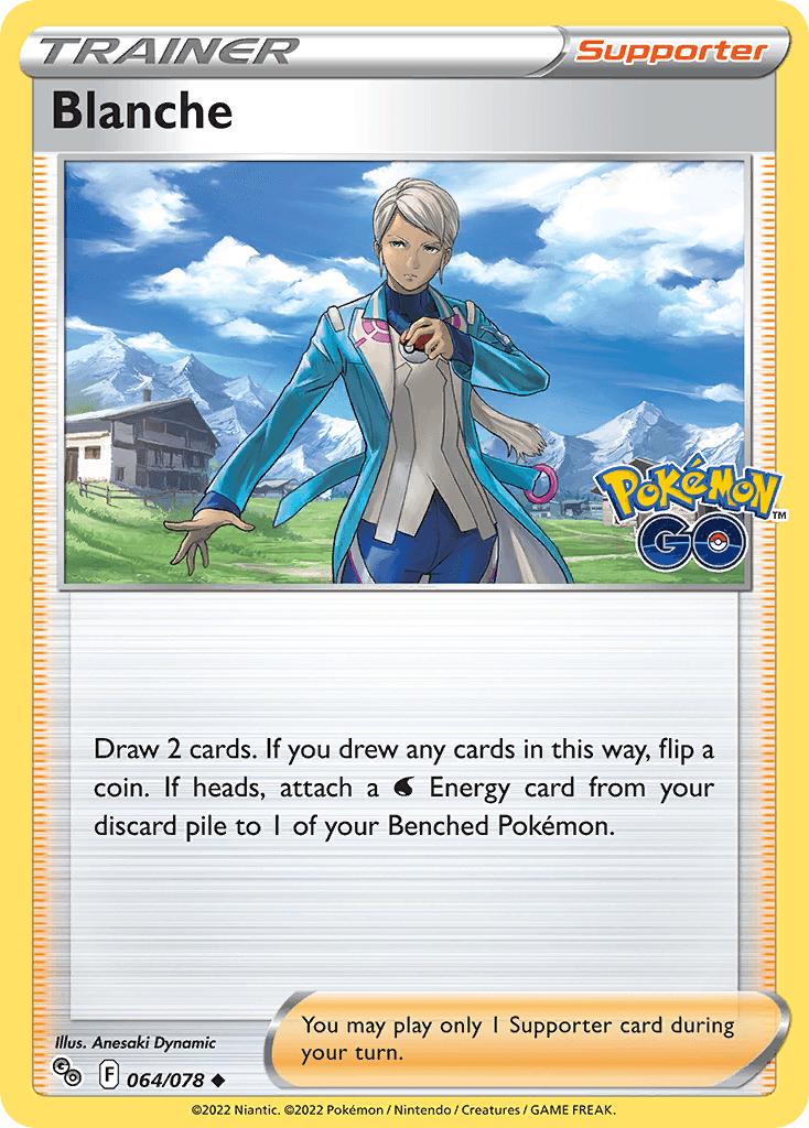 Blanche, kortbilde fra pokemontcg.io